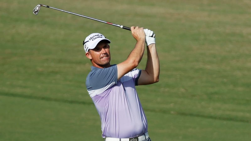 Padraig Harrington dug deep in tough conditions