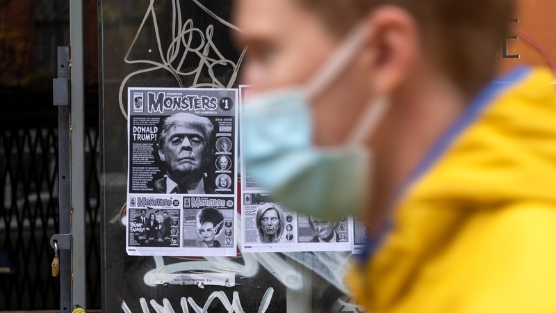 The grim milestone came as US President Donald Trump accused doctors of profiting from the pandemic