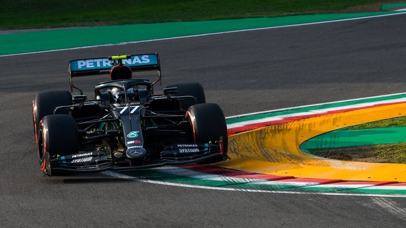 Mercedes' Finnish driver Valtteri Bottas