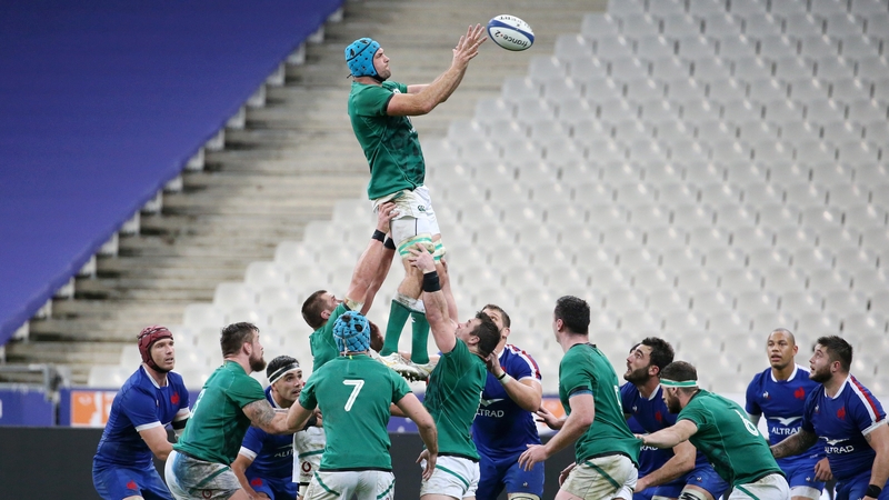 The Irish line-out failed to fire in Paris.
