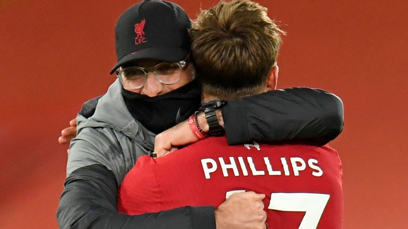 Klopp sang the praises of defensive stand-in Phillips