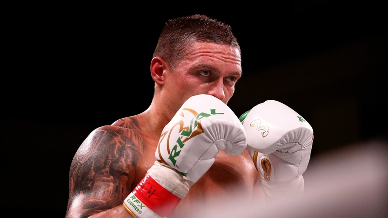 Oleksandr Usyk saw off Dereck Chisora at Wembley on Saturday night.