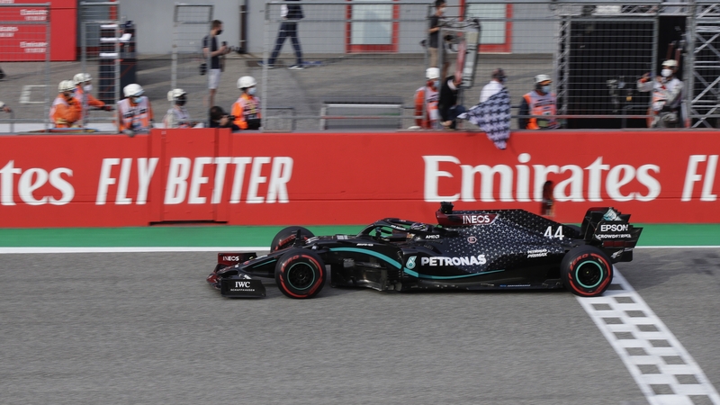 Hamilton now leads by 85 points in the Drivers' Championship