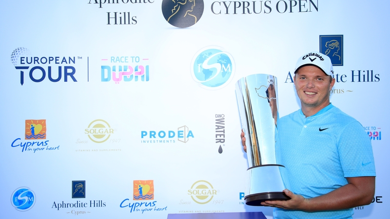 Callum Shinkwin shot a sensational 63 before winning the Cyprus Open after a playoff