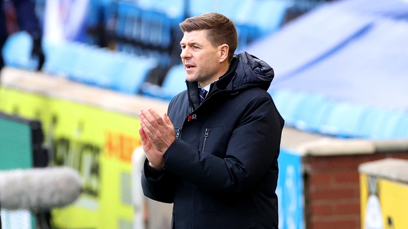 A 5-0 thumping of Ross County marked Gerrard 150th game in charge