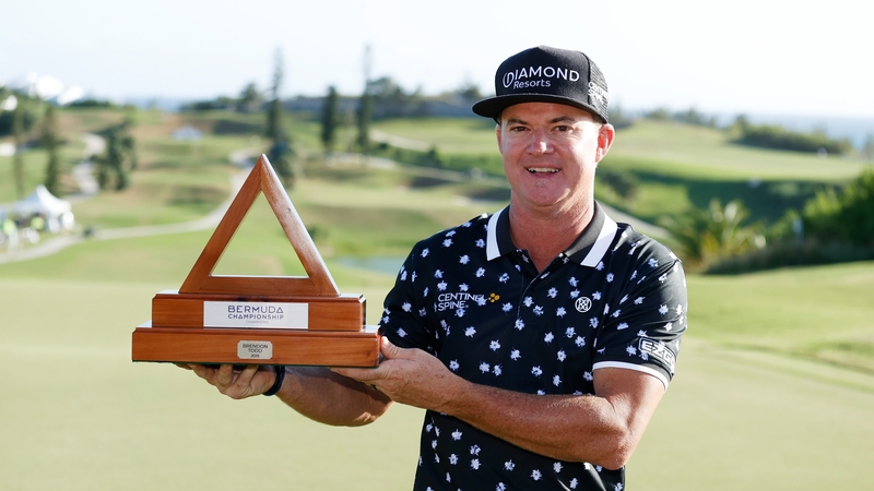Brian Gay won the Bermuda Championship after a playoff