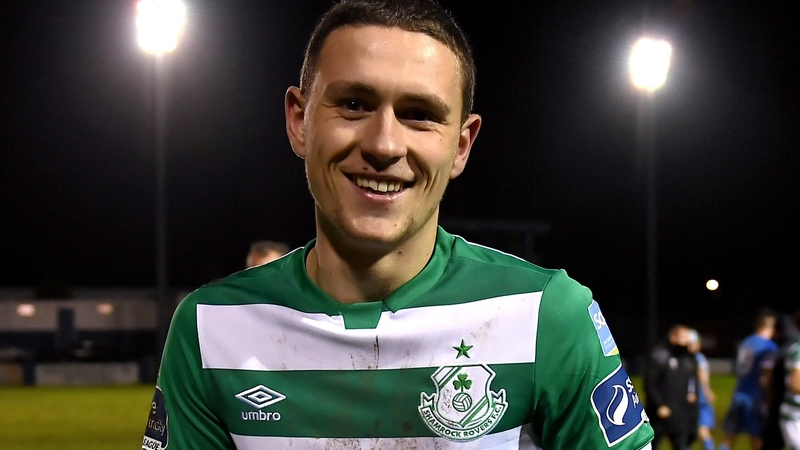 Max Murphy made it a debut to remember by scoring Shamrock Rovers' second goal
