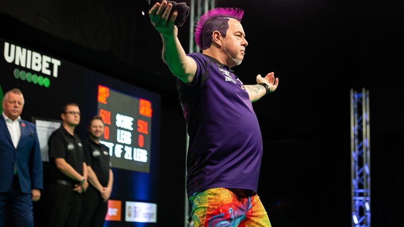 Peter Wright averaged 104.33 in the final