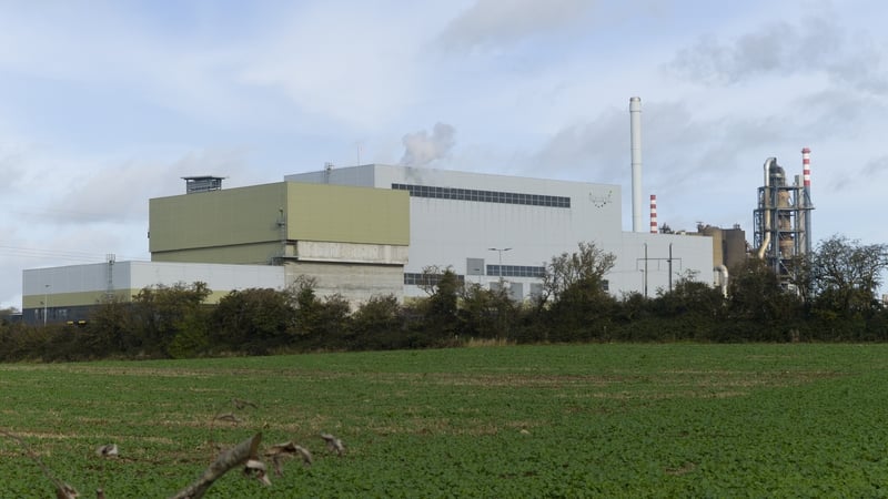Indaver incinerator at Duleek, Co Meath