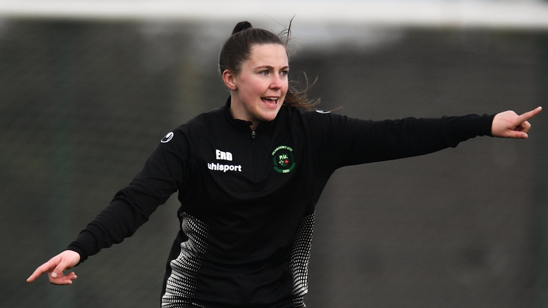 Eleanor Ryan Doyle participating in squad training on Sunday