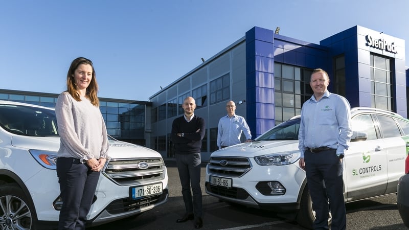 Therese O'Connor, SteriPack, Alejandro Muñoz Espiago, SteriPack, John Downey, SL Controls, Shane McLaughlin, SL Controls