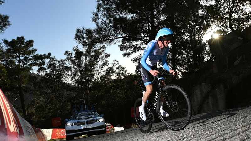 Daniel Martin during today's stage