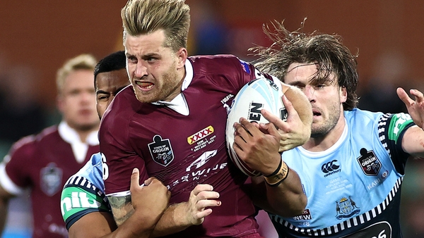 Cameron Munster scored Queensland's third try