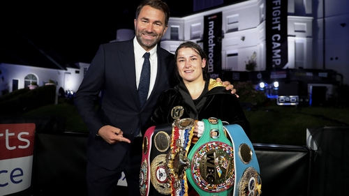 Katie Taylor will be back in the ring next week defending her lightweight titles