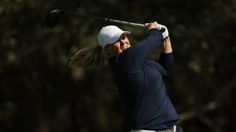 Hedwall registered 10 straight pars and then the first of five birdies at the 16th before producing the highlight of the day as she aced the 17th from 162 yards