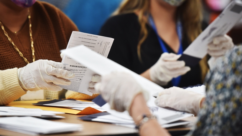 There was a surge in mail-in ballots nationally due to the pandemic