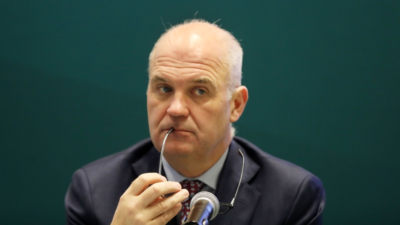 Chief Medical Officer Dr Tony Holohan at tonight's press briefing (pic: Rollingnews.ie)