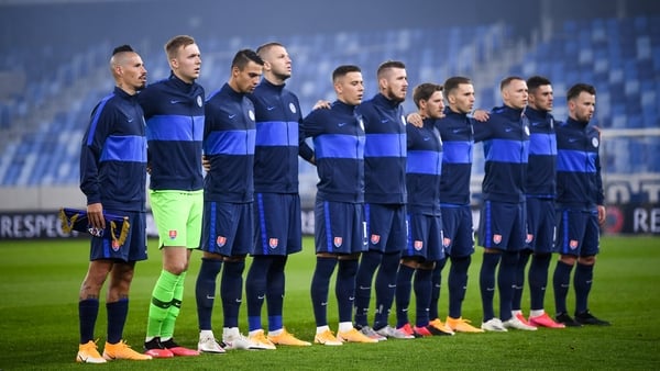 Slovakia edged out the Republic on penalties last month to set up next week's fixture at Windsor Park