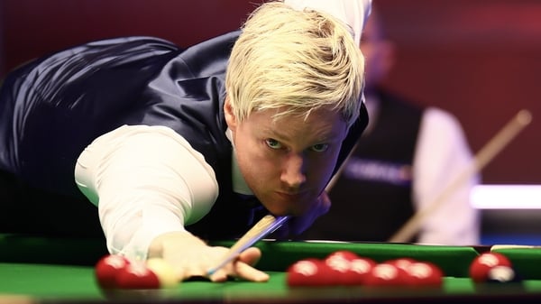Neil Robertson will face Judd Trump or Mark Allen in the final