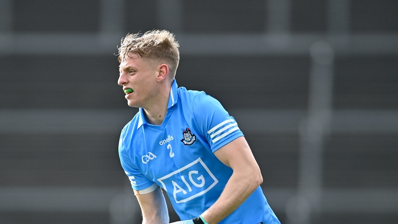 Cian Murphy starts in the full back line for Dublin