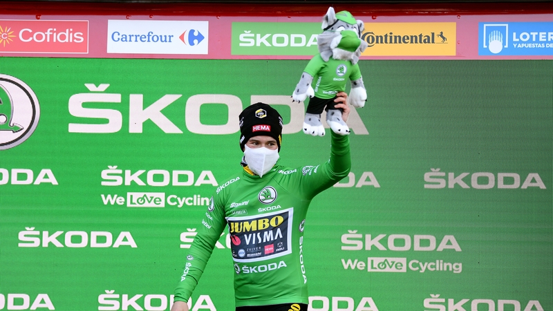 Primoz Roglic after Saturday's stage 17