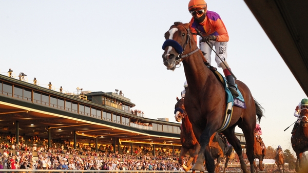 John Velazquez claimed his first win in the Classic on Authentic