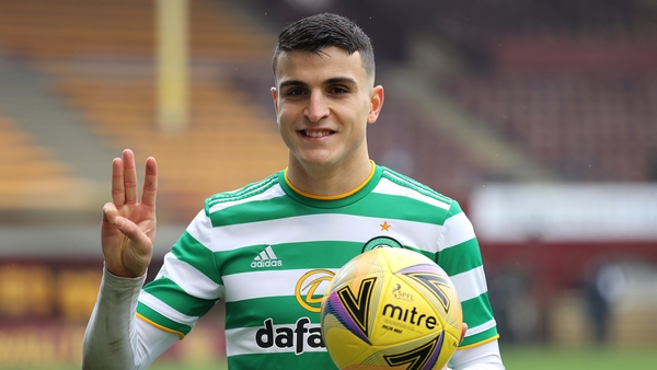 Elyounoussi with the match ball