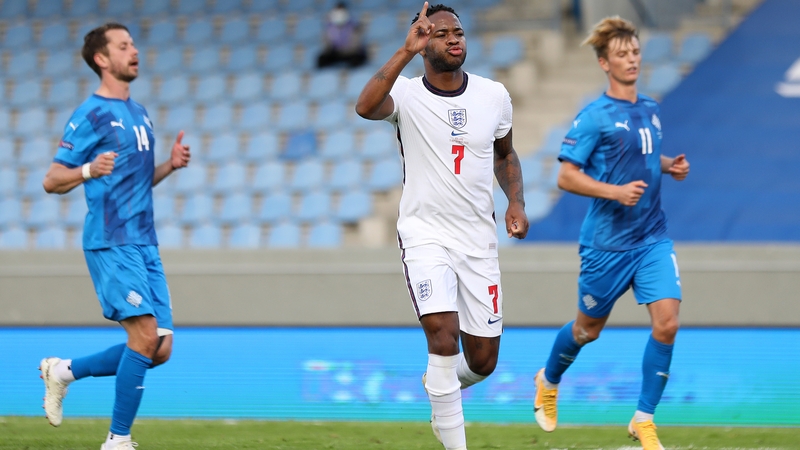 Raheem Sterling's penalty secured a 1-0 win for England over Iceland in Reykjavik in September