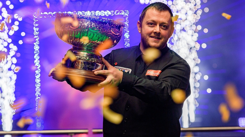Belfast's Mark Allen won the Champion Of Champions final over Neil Robertson.