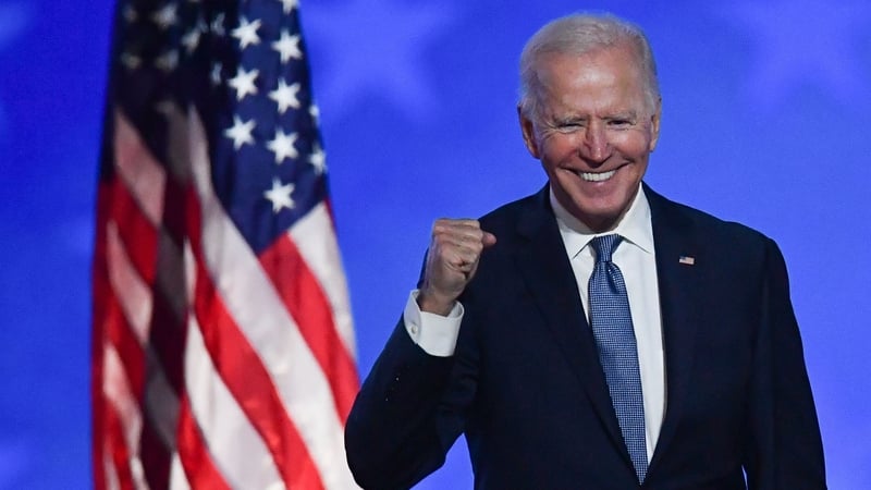 Joe Biden, the US president-elect