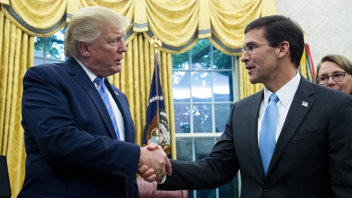 Donald Trump 'terminated' Mark Esper
