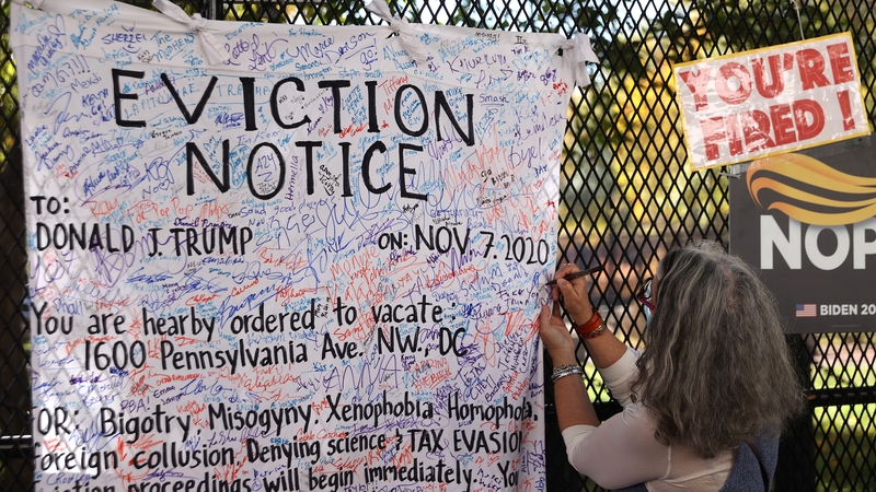 Trump is set to go, but the result of the US election was much closer than expected