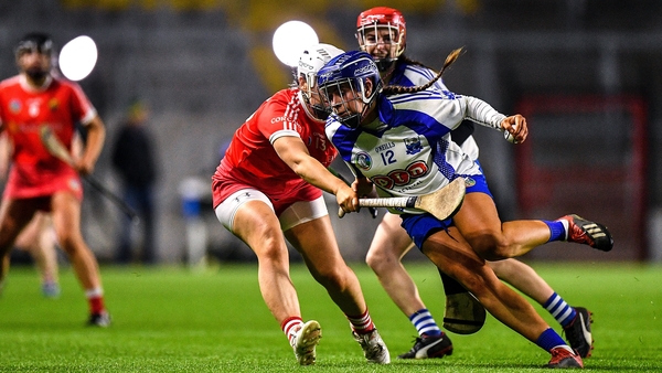 Niamh Rockett in action against Cork