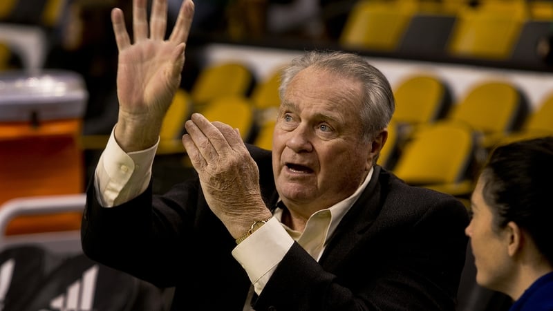 Tom Heinsohn pictured in 2014