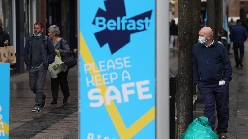 There are now 414 patients with coronavirus in Northern Irish hospitals, with 34 of those in intensive care units