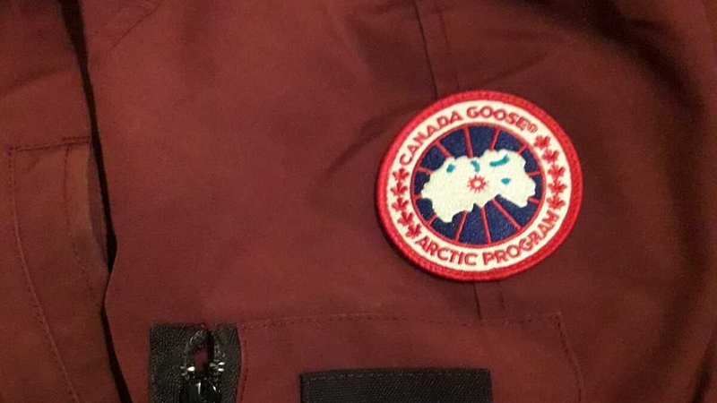 A Canada Goose jacket was among the items seized