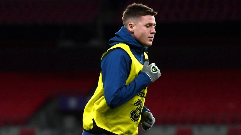 James McCarthy trained with the Ireland squad on Wednesday