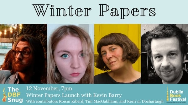 Watch: Dublin Book Festival presents Winter Papers live