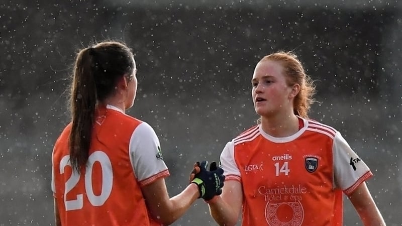 Bláithín, right, and Aimee Mackin