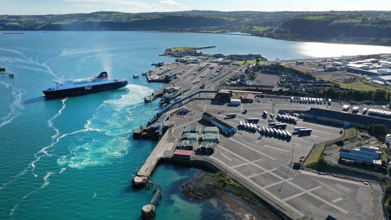 Larne port: "consumers in Northern Ireland may not be as badly affected by Brexit as often thought"