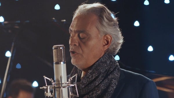 Watch: Andrea Bocelli performs Feliz Navidad on The Late Late