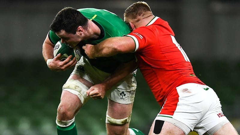 James Ryan took over the captaincy after Johnny Sexton's injury