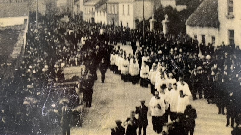 Thousands of people turned out for the funeral