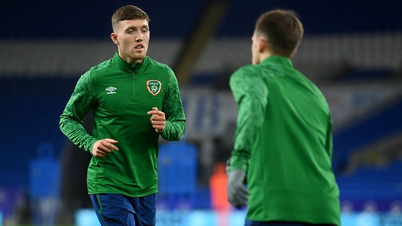 West Brom defender Dara O'Shea made his Ireland debut at Wembley.