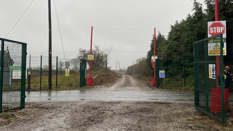 There will be gates and traffic calming measures as the proposed greenway crosses the main road to Mogeely village
