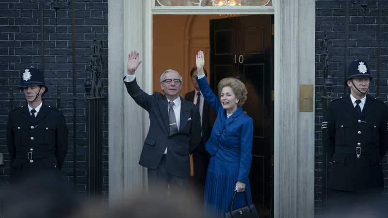 Gillian Anderson as Margaret Thatcher in The Crown