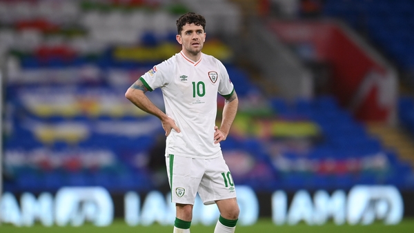 Brady was part of Ireland's starting side