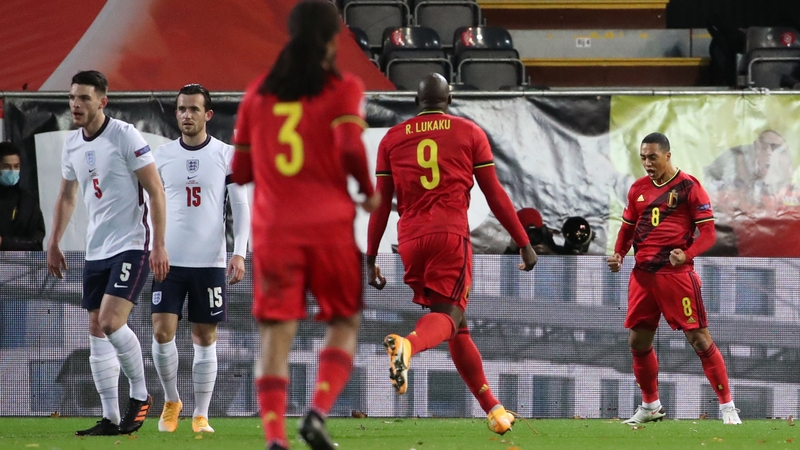 Youri Tielemans of Belgium celebrates