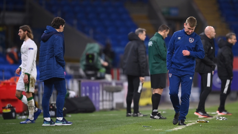 The Ireland manager watched his side go down 1-0 in Cardiff