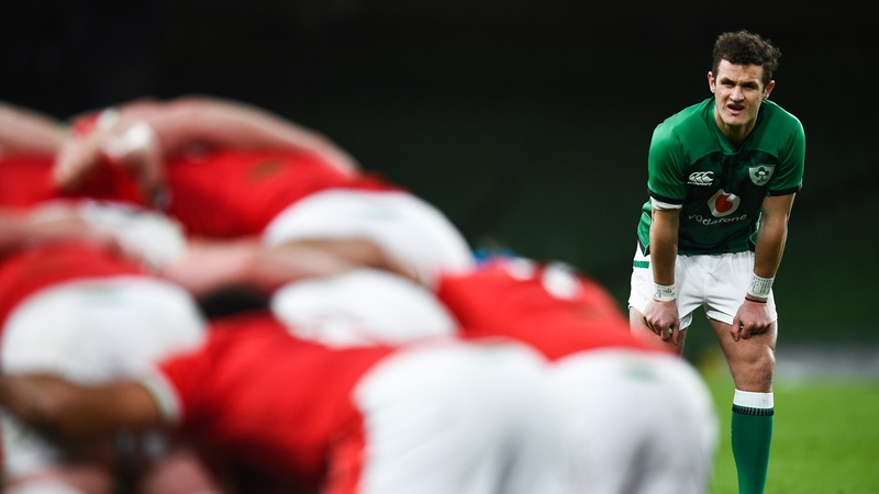 Billy Burns came on as a replacement against Wales for his Ireland debut